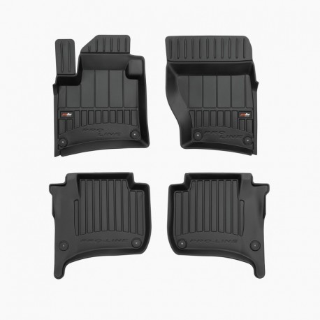 Tappetini tipo secchio di Premium in gomma per Volkswagen Touareg II suv (2010 - 2018)