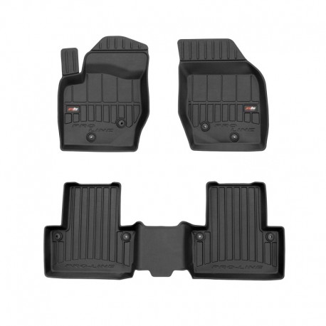 Tappetini Premium tipo secchio di gomma per Volvo XC90 I suv (2002 - 2016)