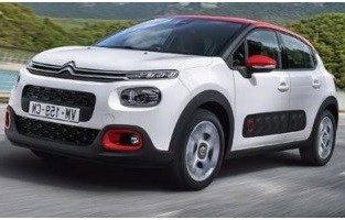 Tappetini Citroen C3 (2016 - adesso) grigi