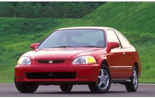 Tappetini Honda Civic Coupé (1996 - 2001) grigi