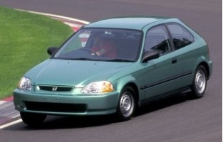 Tappetini Honda Civic 3 o 5 porte (1995 - 2001) il logo Hybrid