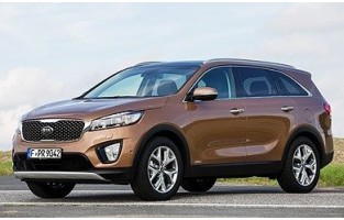 Tappetini tipo secchio di Premium in gomma per Kia Sorento III suv (2014 - 2020)