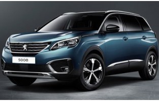 Tappetini Peugeot 5008 7 posti (2017-2020) logo Hybrid