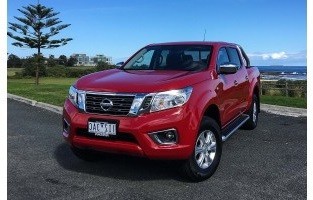 Tappetini 3D fatto di Premio in gomma per Nissan Navara IV pickup (2014 - 2022)