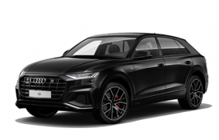 Tappetini Audi Q8 logo Hybrid