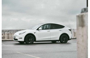 Tappetini 3D fatto di Premio di gomma per la Tesla Model E crossover (2020 - )